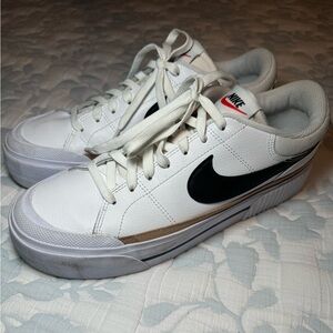 Nike Court Legacy Lift Platform Size 10